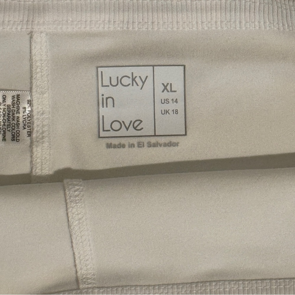 Lucky In Love Tiered Mid Rise Multicolor Tennis Skirt Size XL - Picture 4 of 8